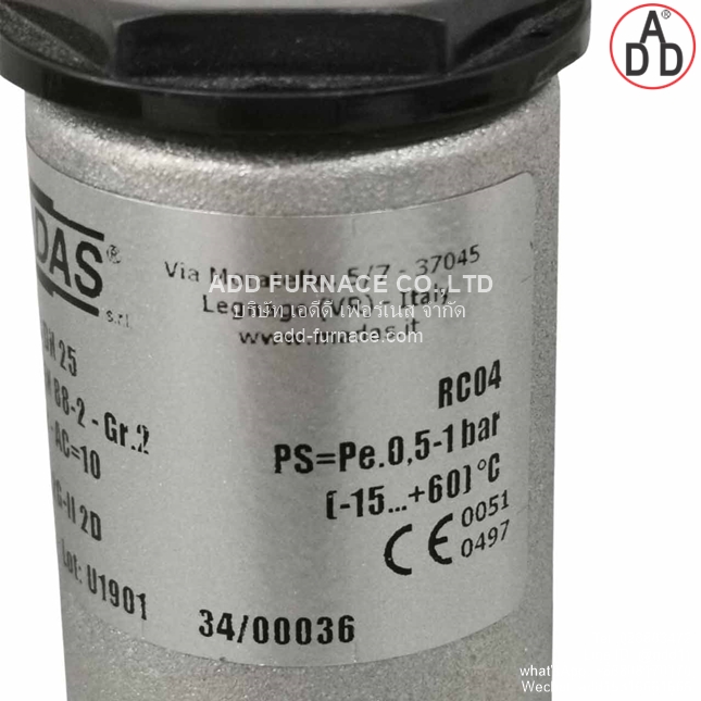 Madas Mod.: RG/2MC DN25 18-40mbar (8)